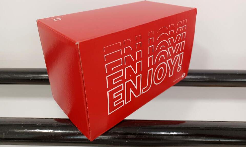 Enjoy gift box, Packaging