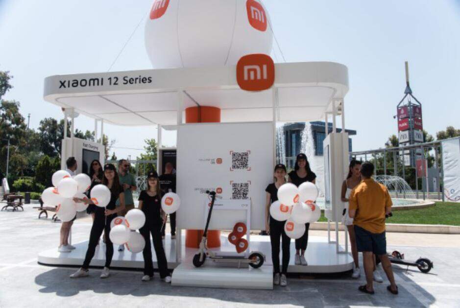Kiosk and scooters, Xiaomi