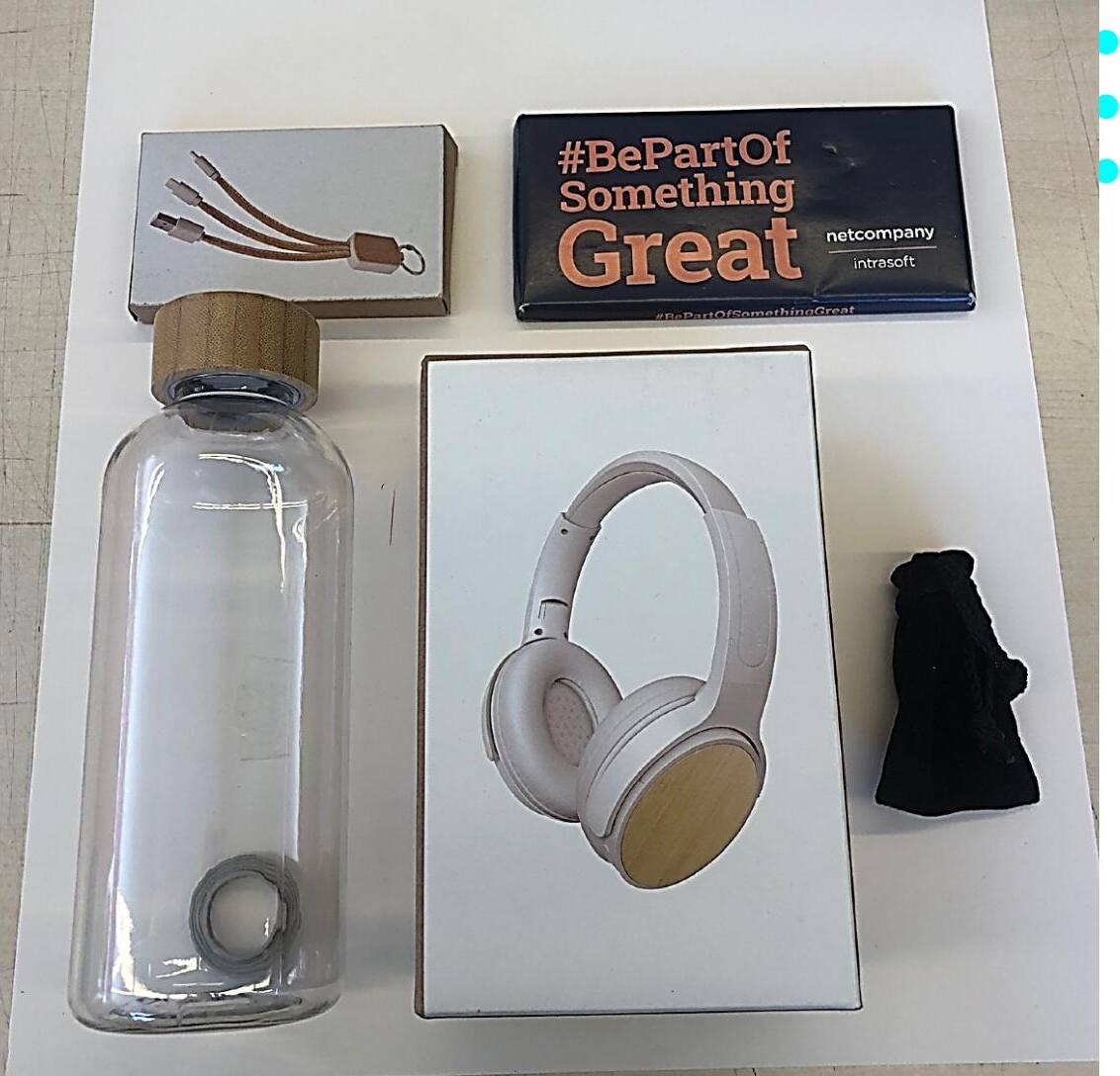 Welcome kit, Netcompany-Intrasoft