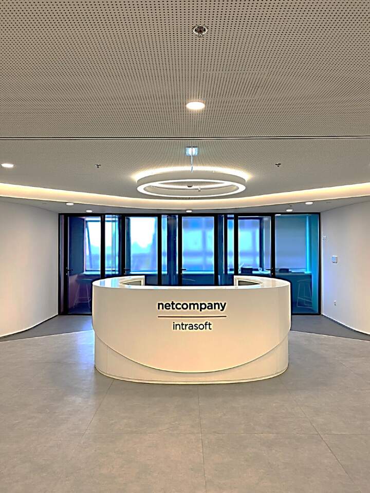 Reception desk, Netcompany-Intrasoft