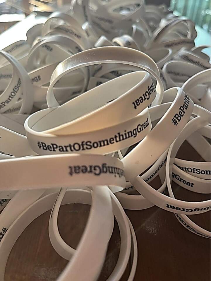 Silicone wristbands, Netcompany-Intrasoft