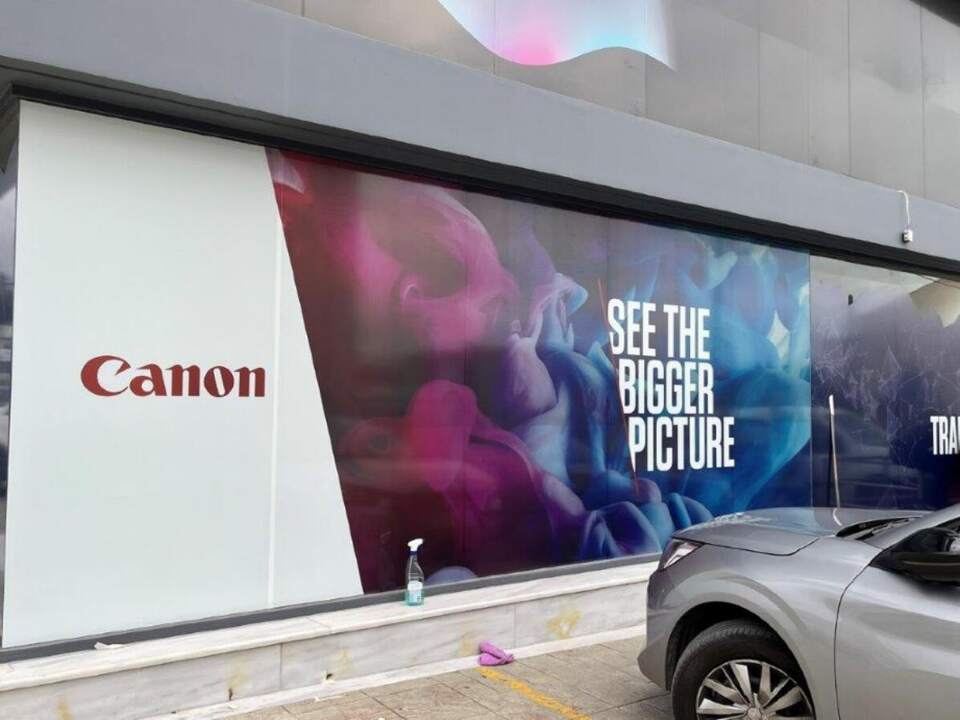 Window graphics, Canon