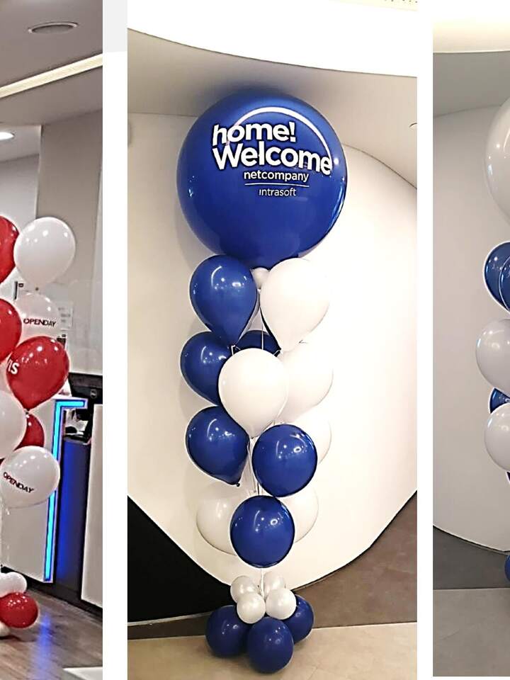 Balloon columns, Netcompany-Intrasoft