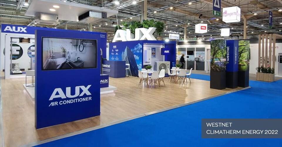 AUX stand, Climatherm 2022, Westnet (AUX)